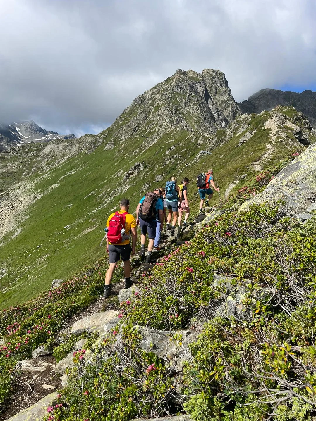 2025-06-28 Schmuggler-Steig und Rongg-Wasserfall | © Copyright: DAV Sektion Isny
