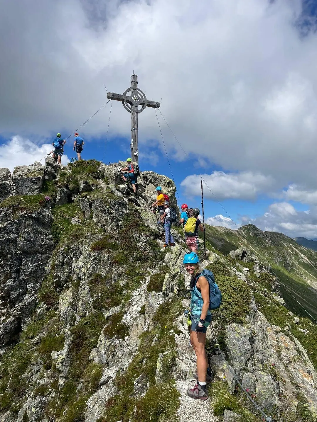 2025-06-28 Schmuggler-Steig und Rongg-Wasserfall | © Copyright: DAV Sektion Isny