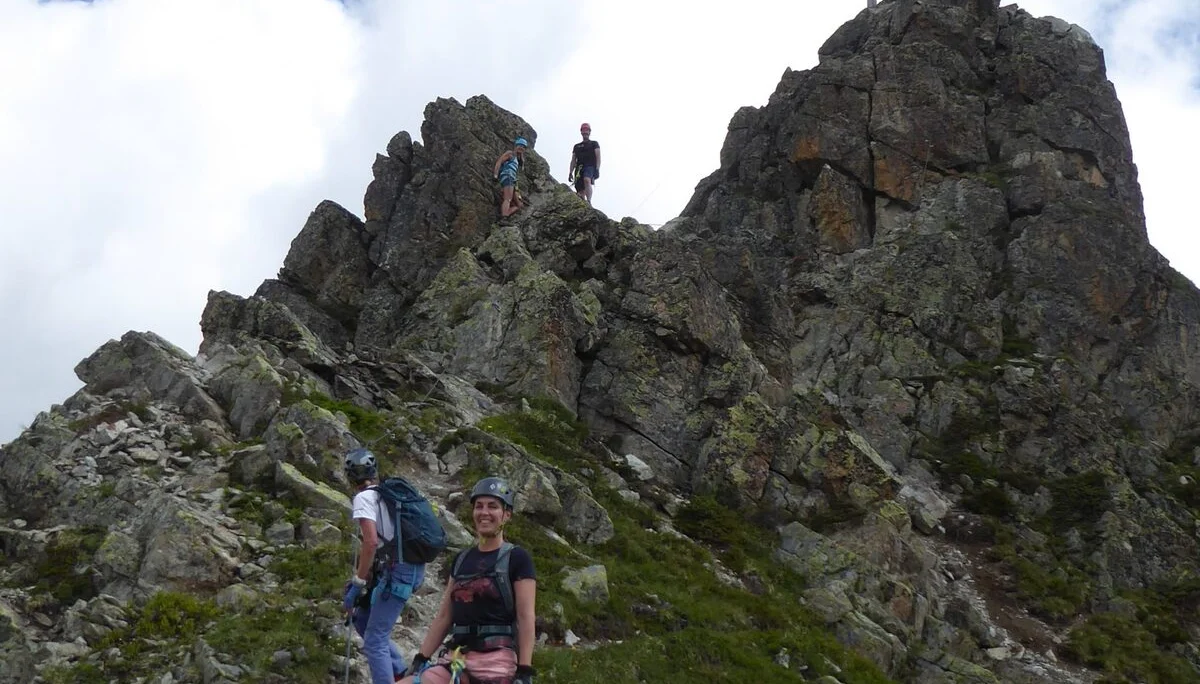 2025-06-28 Schmuggler-Steig und Rongg-Wasserfall | © Copyright: DAV Sektion Isny