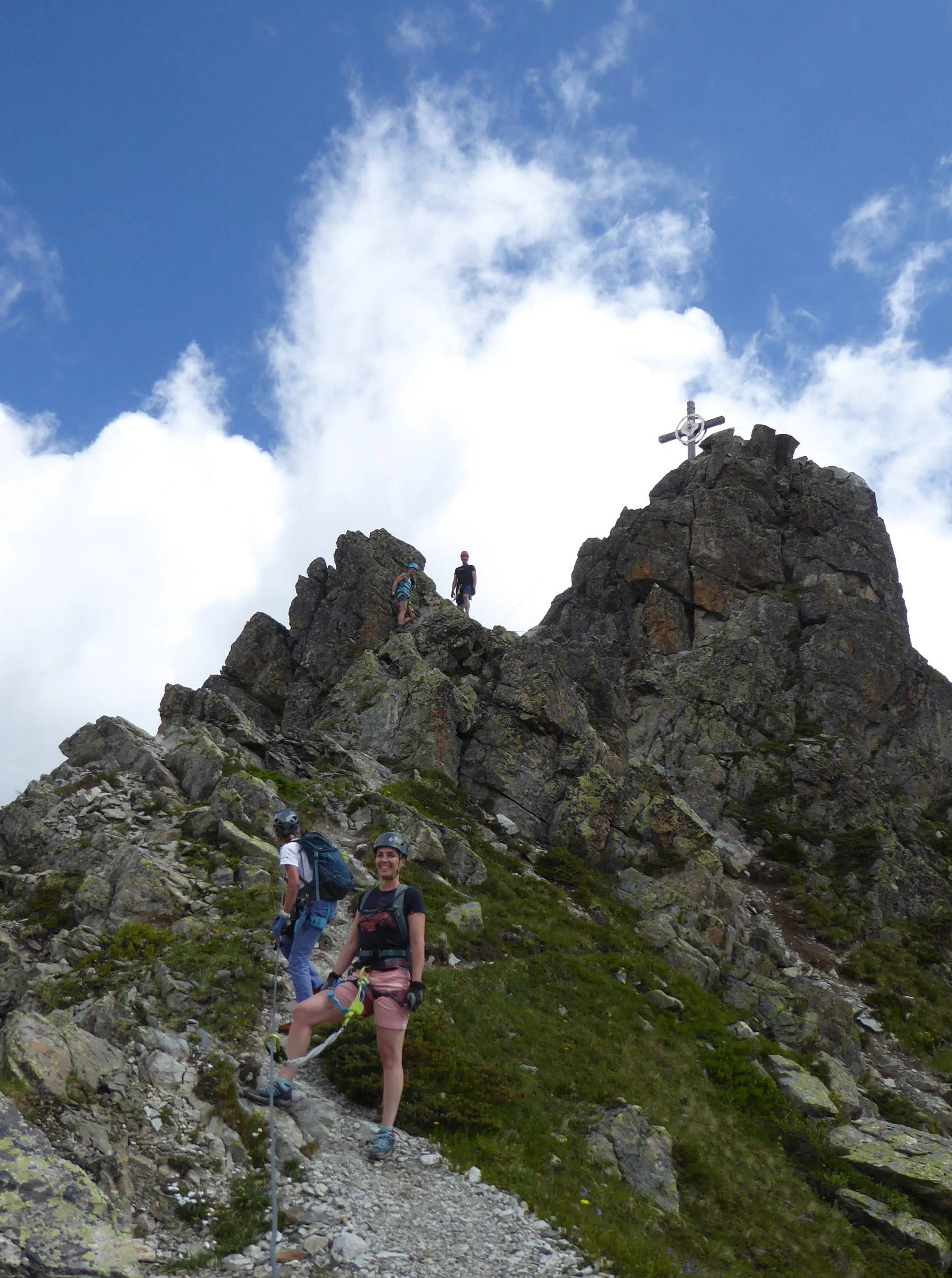 2025-06-28 Schmuggler-Steig und Rongg-Wasserfall | © Copyright: DAV Sektion Isny