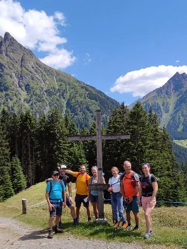 2025-06-28 Schmuggler-Steig und Rongg-Wasserfall | © Copyright: DAV Sektion Isny