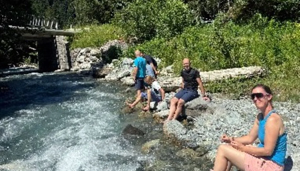 2025-06-28 Schmuggler-Steig und Rongg-Wasserfall | © Copyright: DAV Sektion Isny