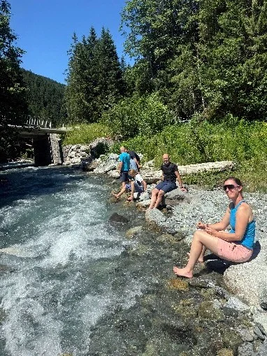 2025-06-28 Schmuggler-Steig und Rongg-Wasserfall | © Copyright: DAV Sektion Isny