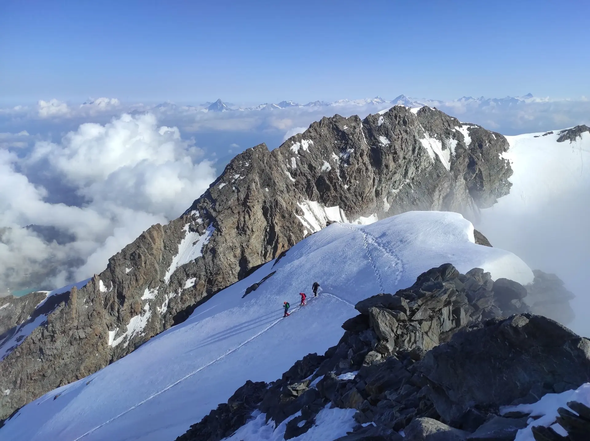 2025-07-03 Hochtourenwochenende in den Walliser Alpen | © Copyright: DAV Sektion Isny