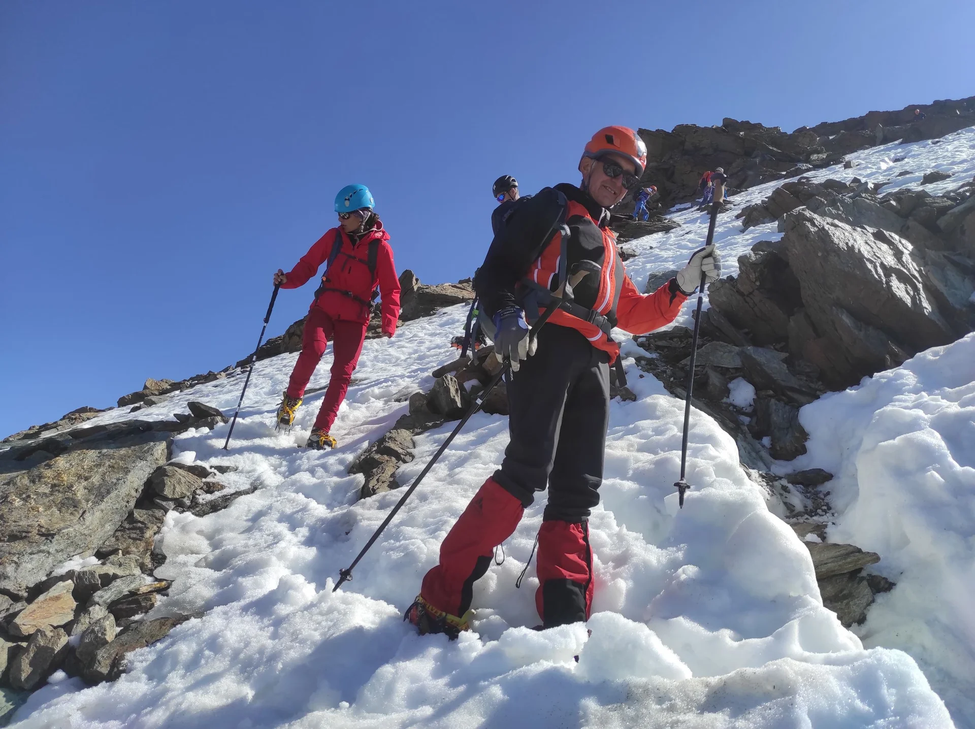 2025-07-03 Hochtourenwochenende in den Walliser Alpen | © Copyright: DAV Sektion Isny