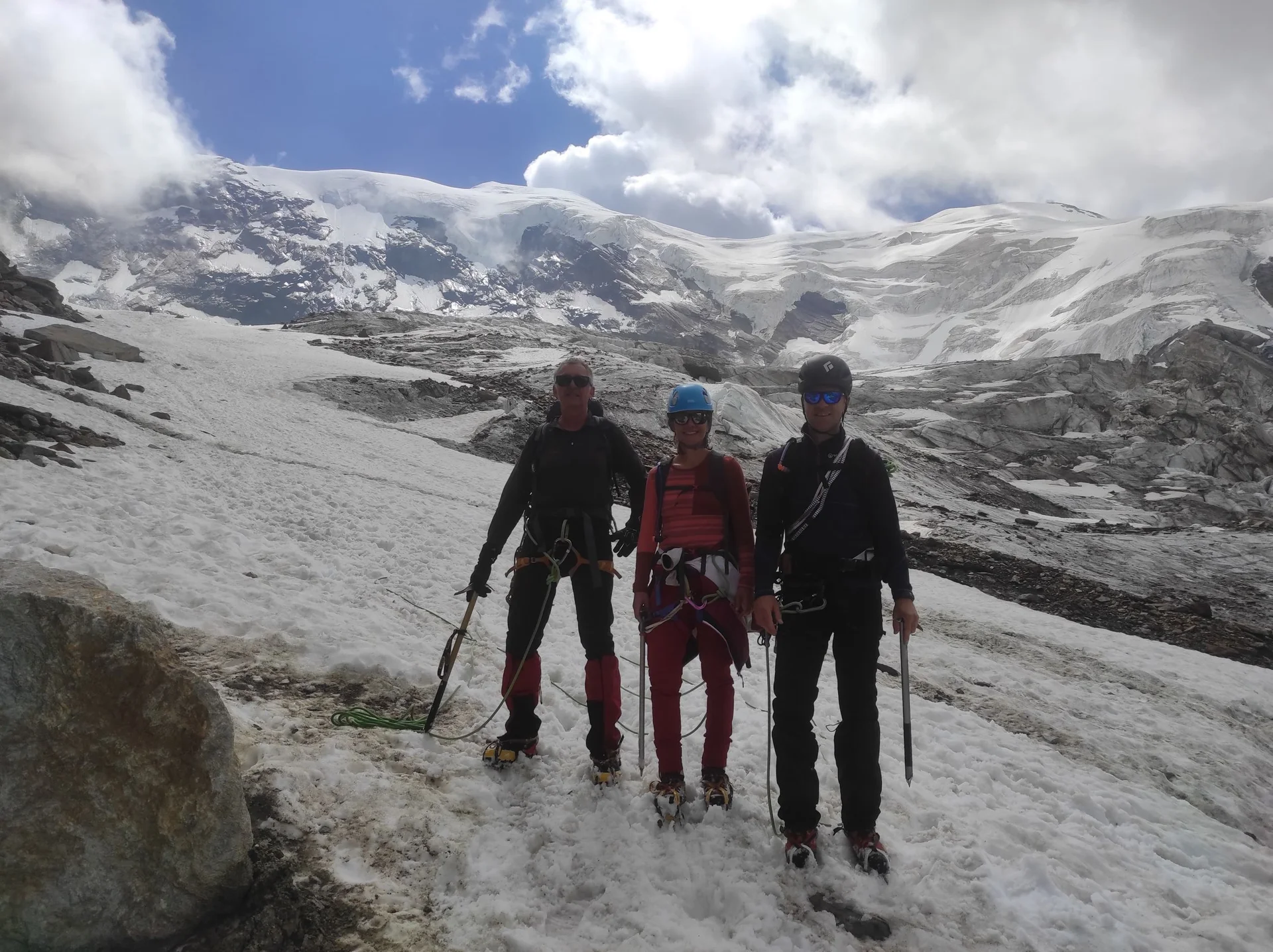 2025-07-03 Hochtourenwochenende in den Walliser Alpen | © Copyright: DAV Sektion Isny