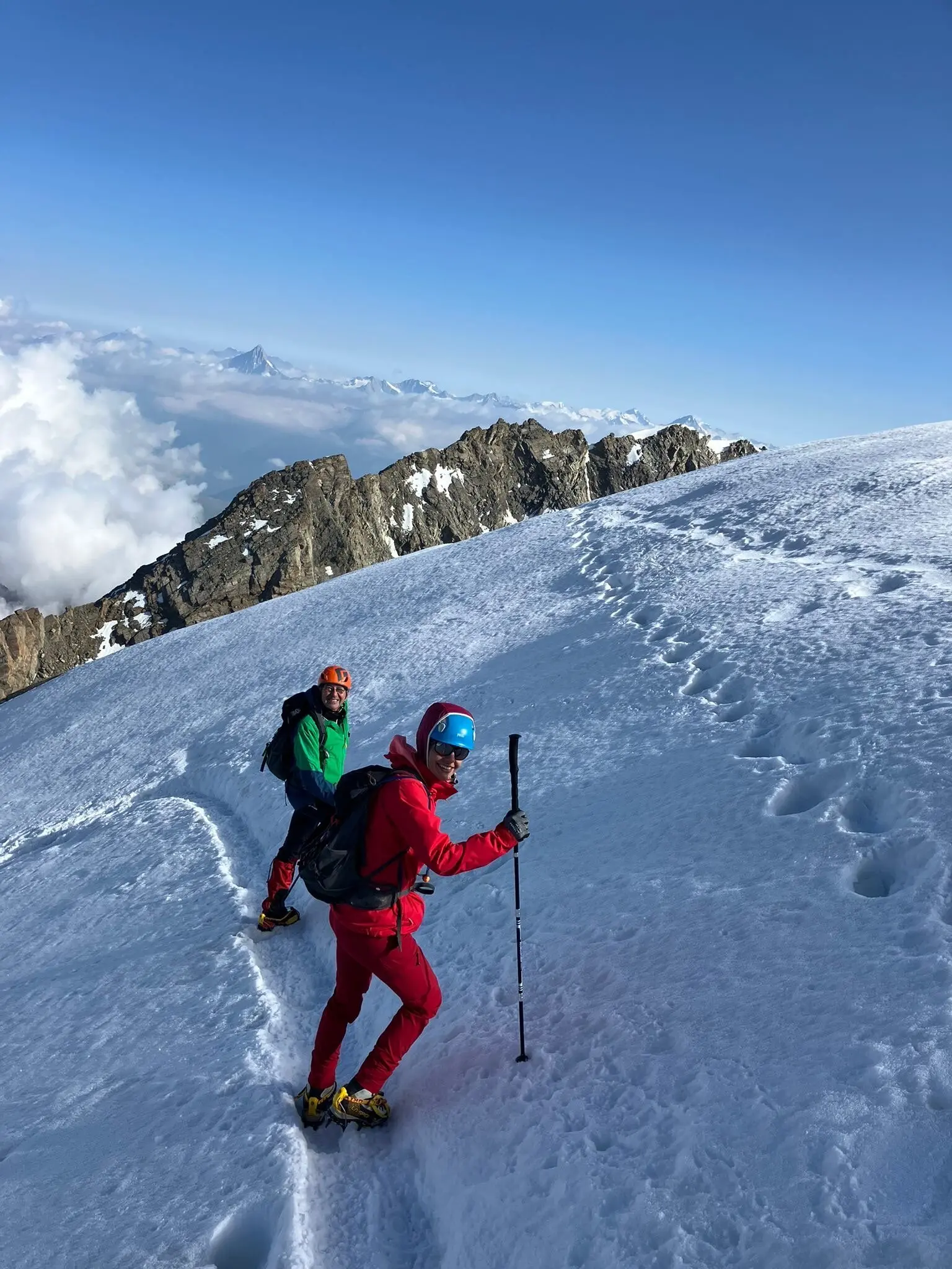 2025-07-03 Hochtourenwochenende in den Walliser Alpen | © Copyright: DAV Sektion Isny