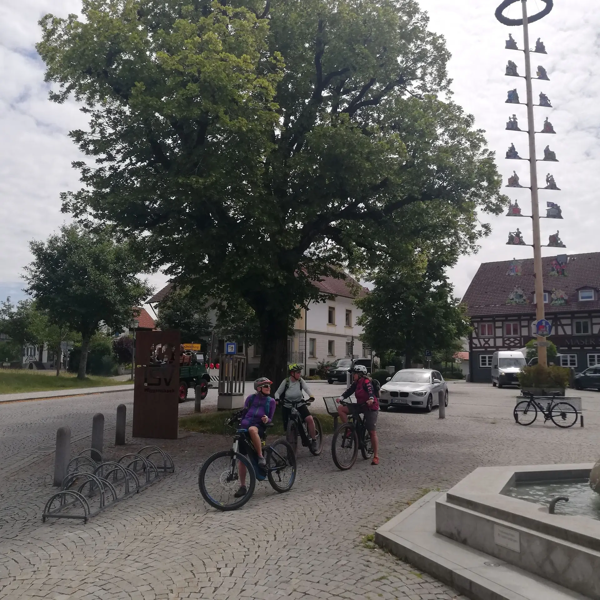 2025-07-12 E-Biketour nach Wiggensbach und Gschnaidt | © Copyright: DAV Sektion Isny