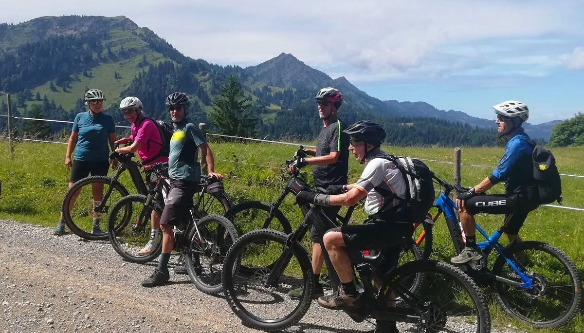 2025-07-18 E-Biketour Thalkirchdorf zum Bärenköpfle | © Copyright: DAV Sektion Isny