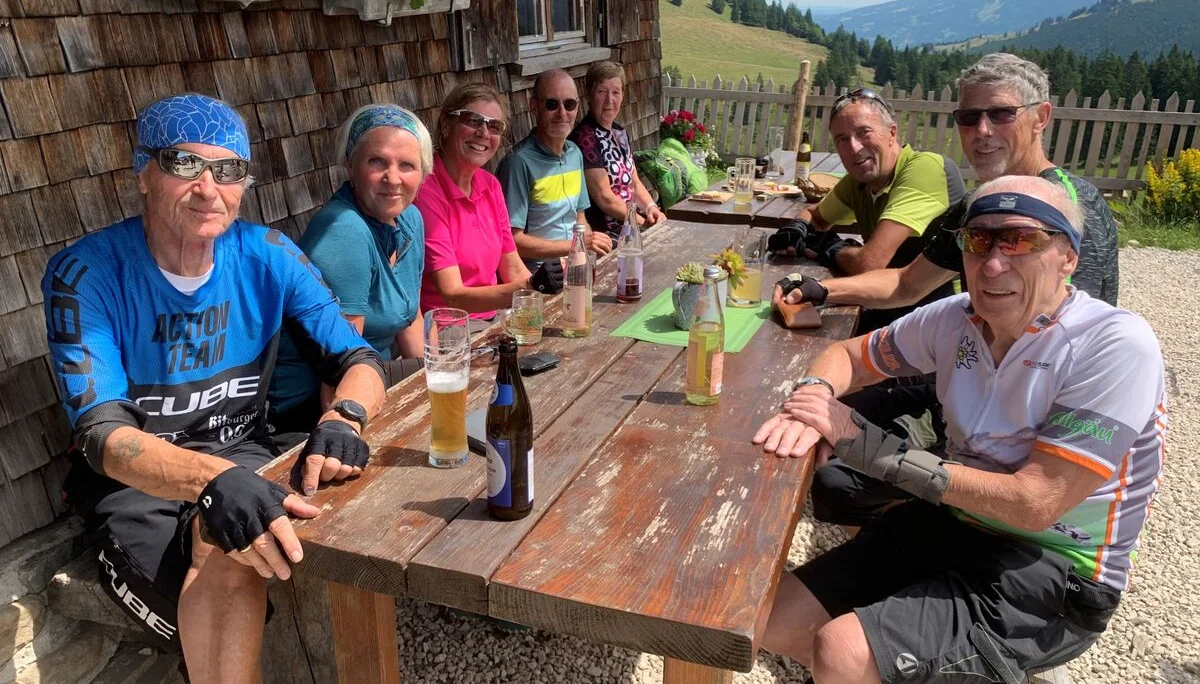 2025-07-18 E-Biketour Thalkirchdorf zum Bärenköpfle | © Copyright: DAV Sektion Isny