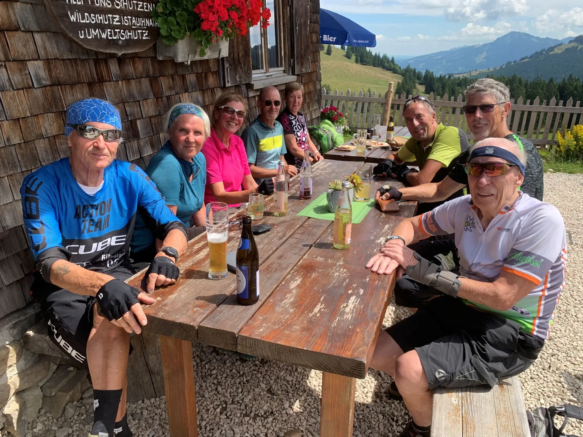 2025-07-18 E-Biketour Thalkirchdorf zum Bärenköpfle | © Copyright: DAV Sektion Isny