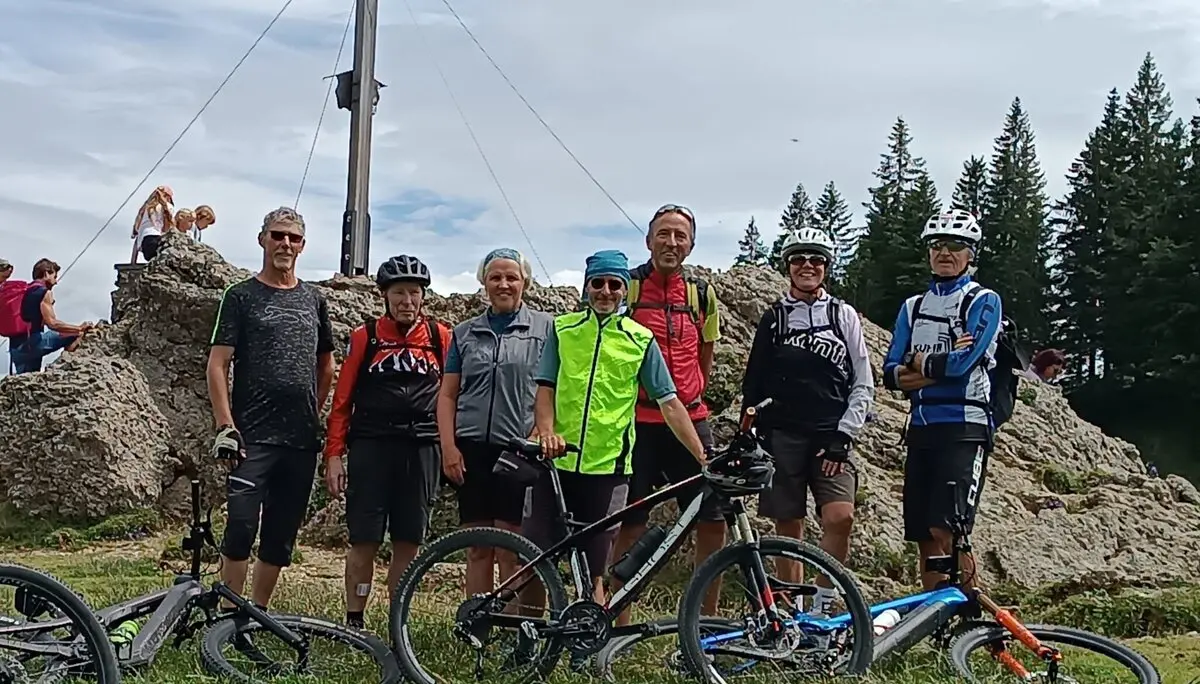 2025-07-18 E-Biketour Thalkirchdorf zum Bärenköpfle | © Copyright: DAV Sektion Isny