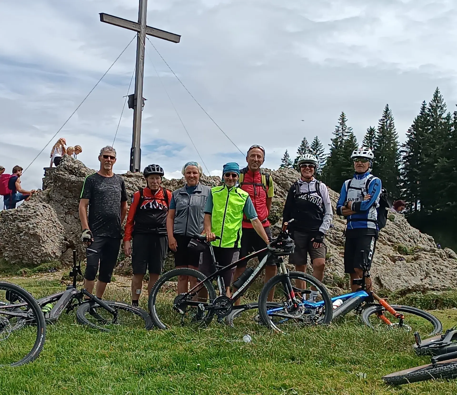 2025-07-18 E-Biketour Thalkirchdorf zum Bärenköpfle | © Copyright: DAV Sektion Isny