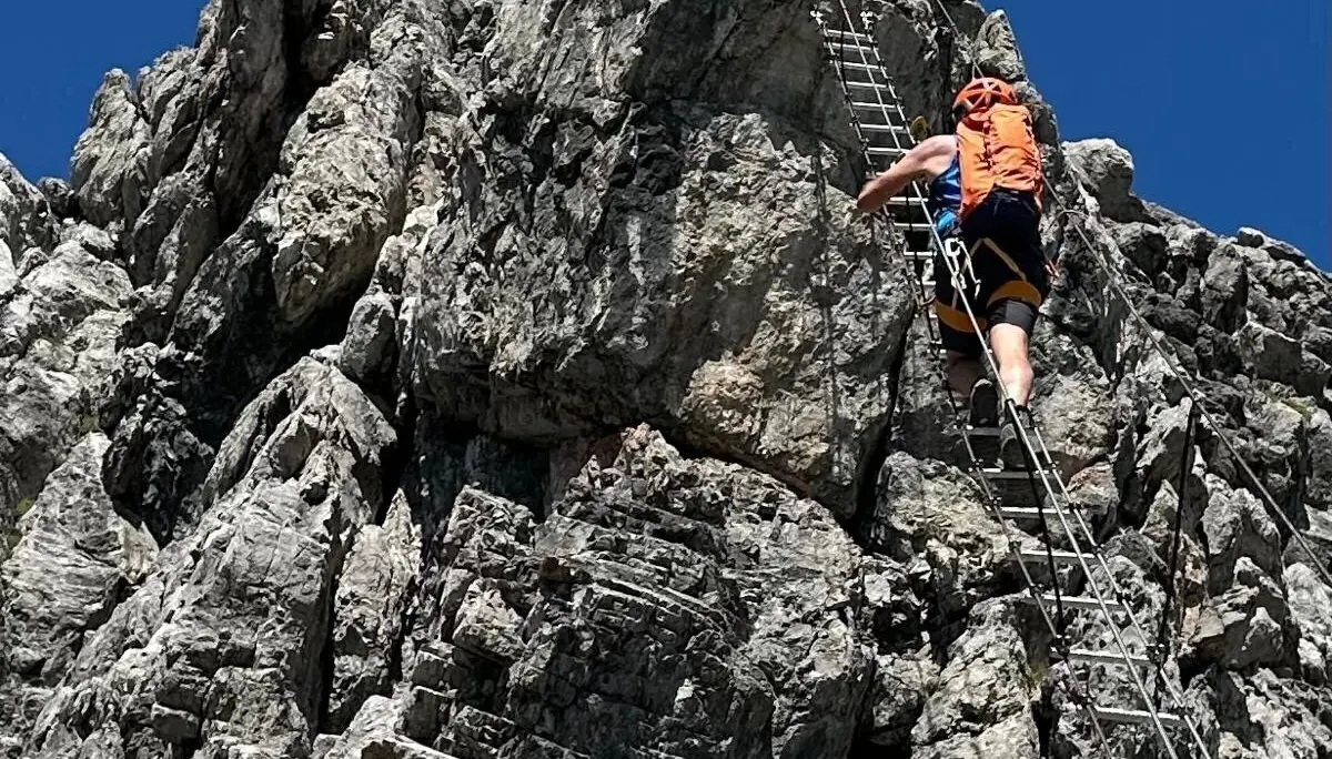 2025-08-10 Saulakopf Klettersteig (2517m) | © Copyright: DAV Sektion Isny