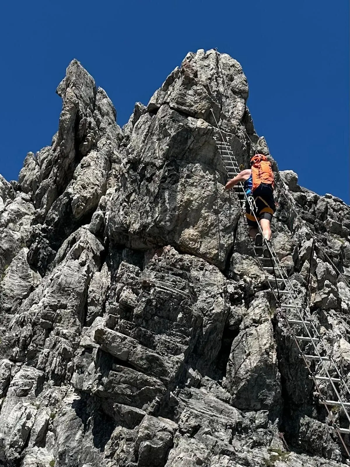 2025-08-10 Saulakopf Klettersteig (2517m) | © Copyright: DAV Sektion Isny