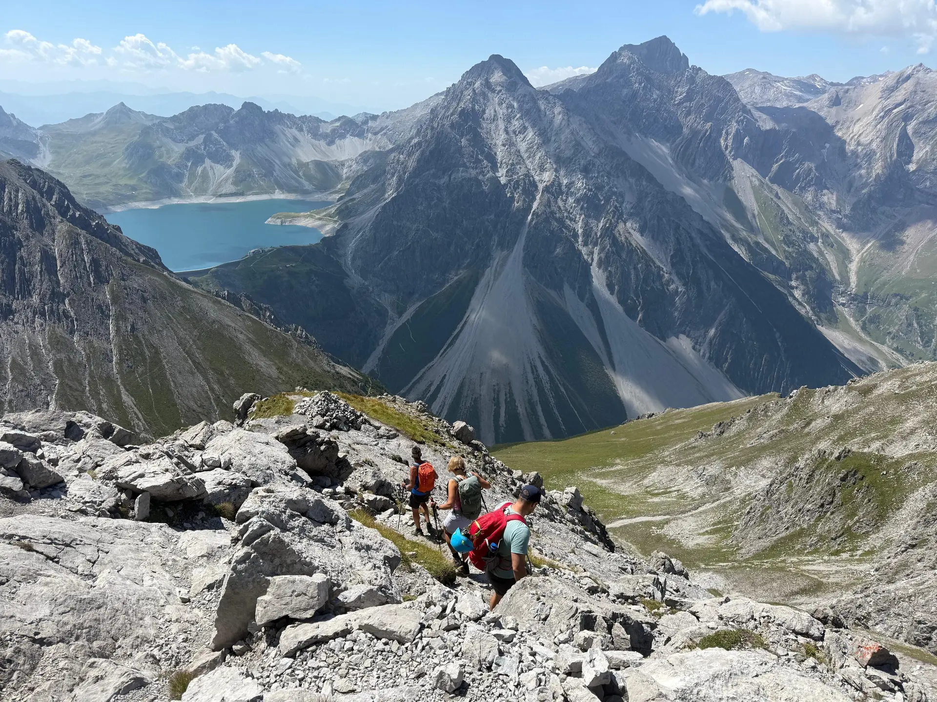 2025-08-10 Saulakopf Klettersteig (2517m) | © Copyright: DAV Sektion Isny