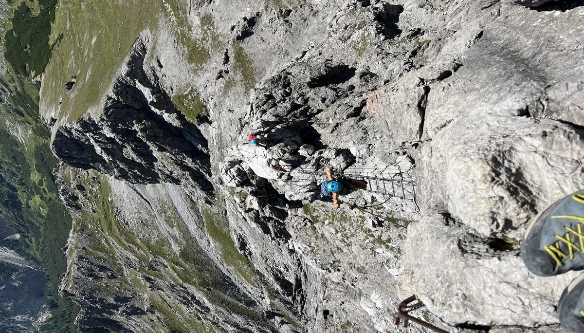 2025-08-10 Saulakopf Klettersteig (2517m) | © Copyright: DAV Sektion Isny