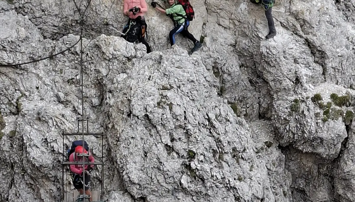 2025-08-21 Sella Klettersteige Dolomiten | © Copyright: DAV Sektion Isny