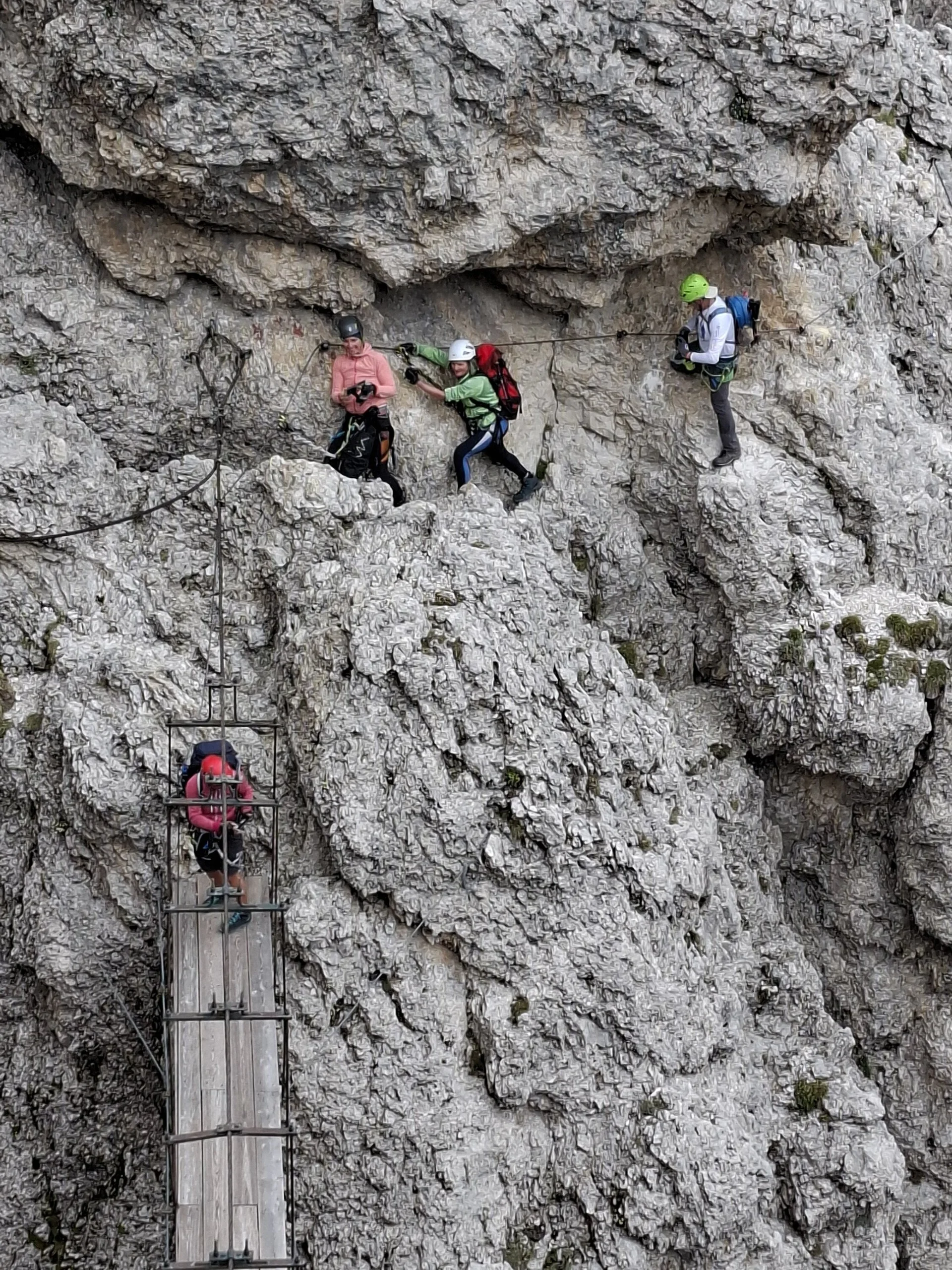 2025-08-21 Sella Klettersteige Dolomiten | © DAV-Isny