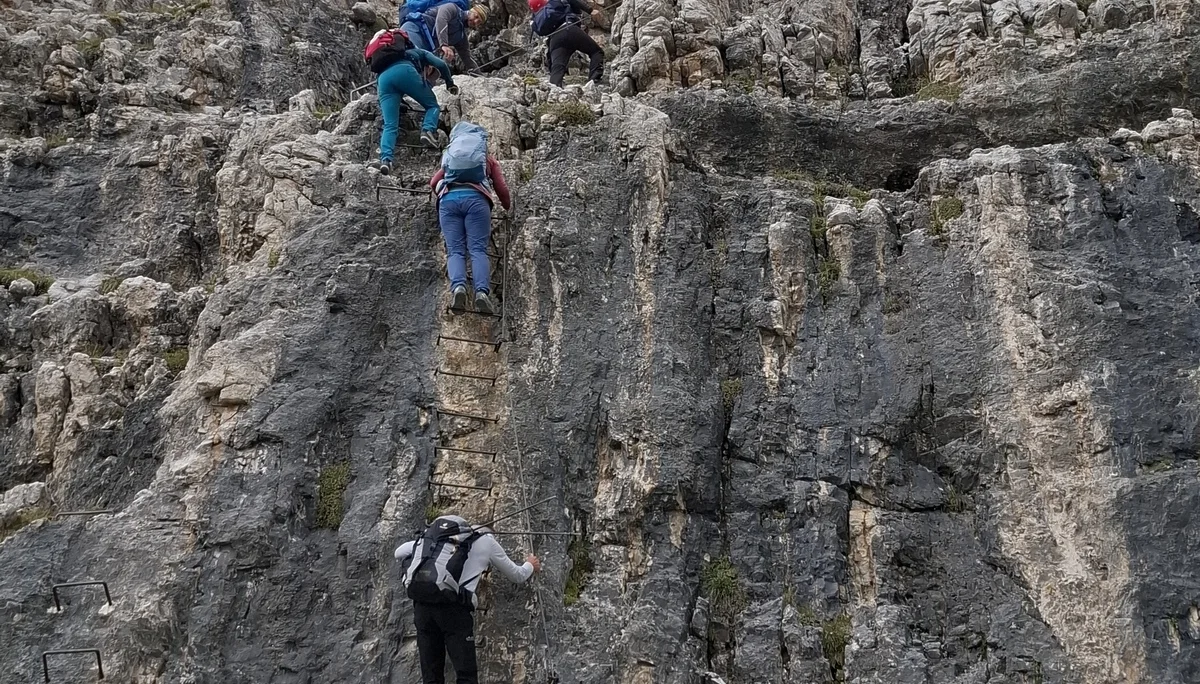 2025-08-21 Sella Klettersteige Dolomiten | © DAV-Isny