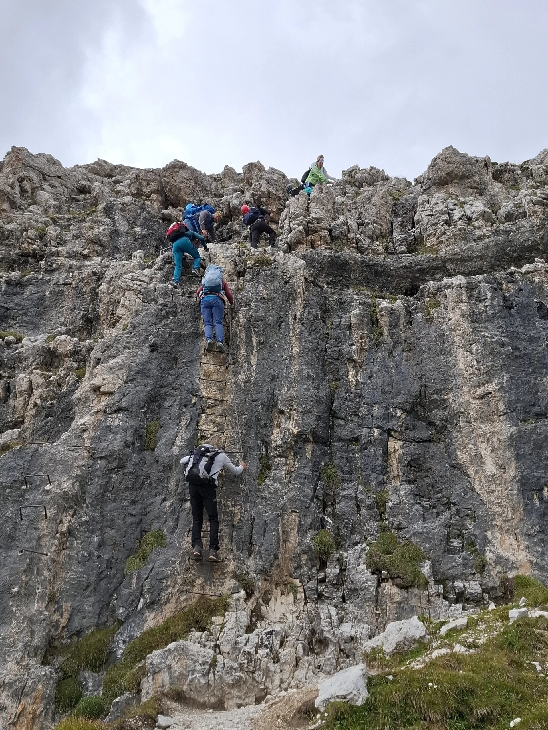 2025-08-21 Sella Klettersteige Dolomiten | © DAV-Isny