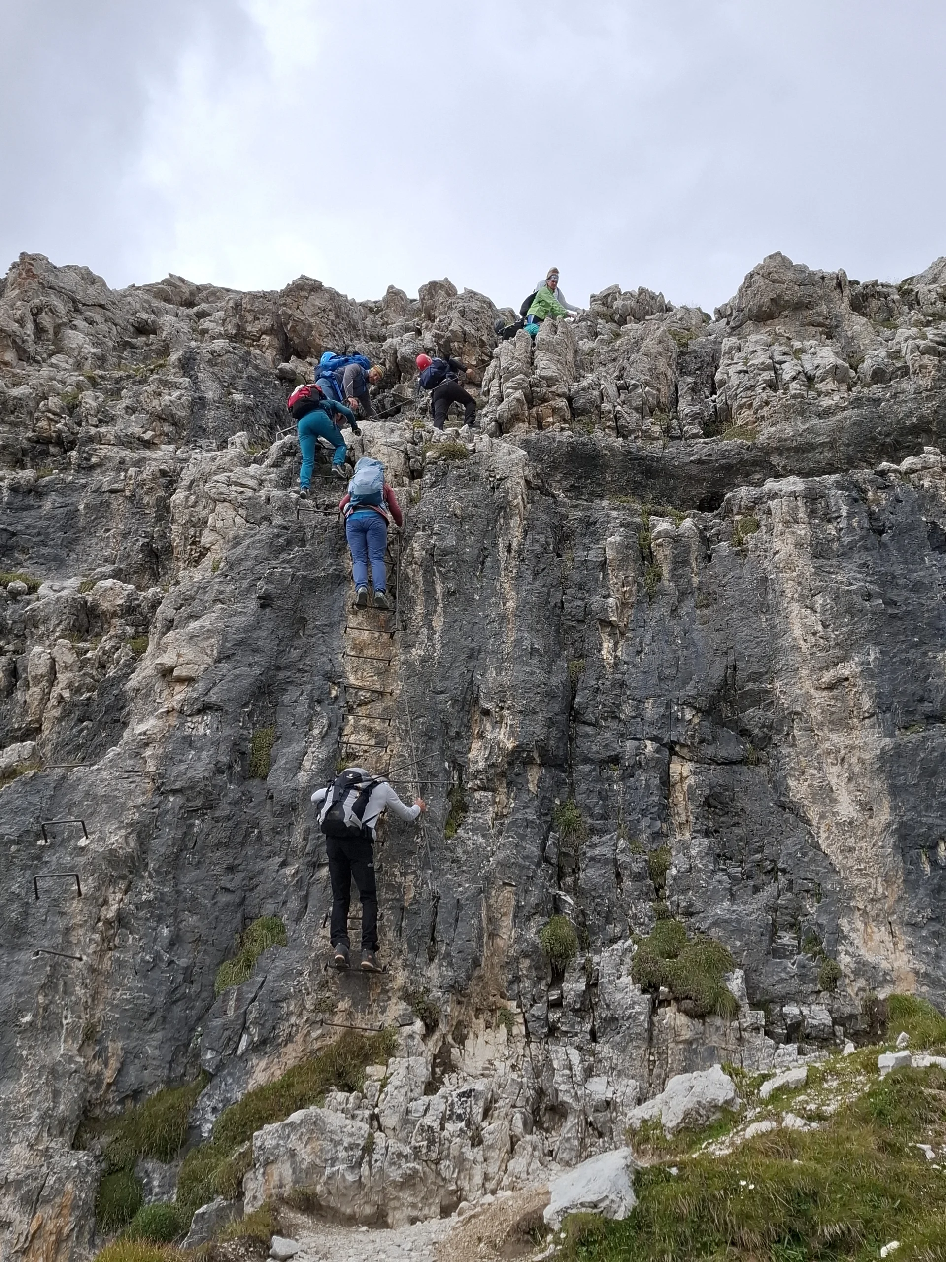 2025-08-21 Sella Klettersteige Dolomiten | © DAV-Isny