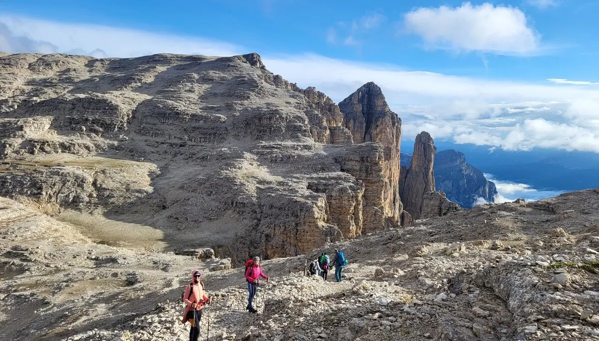2025-08-21 Sella Klettersteige Dolomiten | © Copyright: DAV Sektion Isny