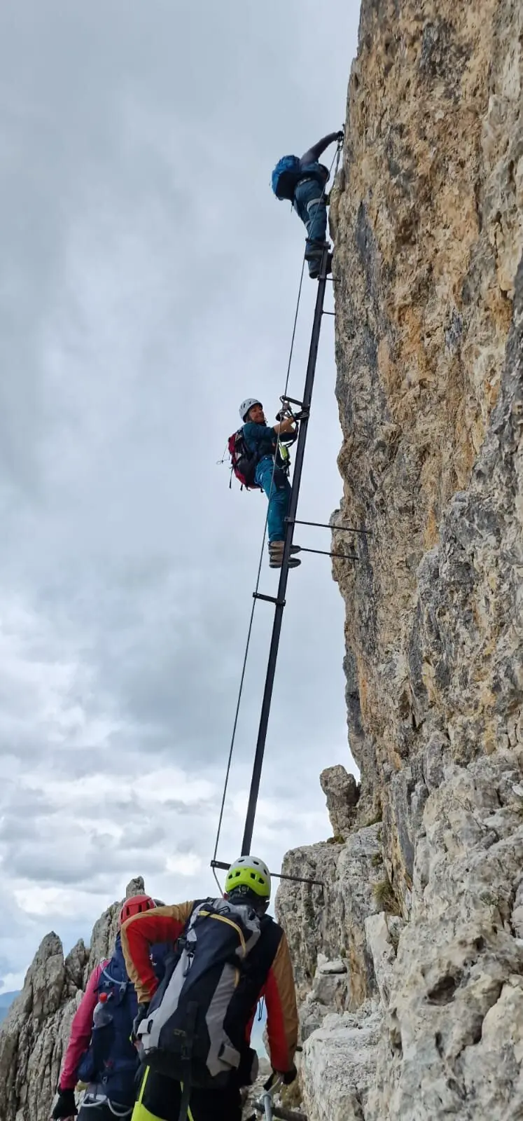 2025-08-21 Sella Klettersteige Dolomiten | © Copyright: DAV Sektion Isny