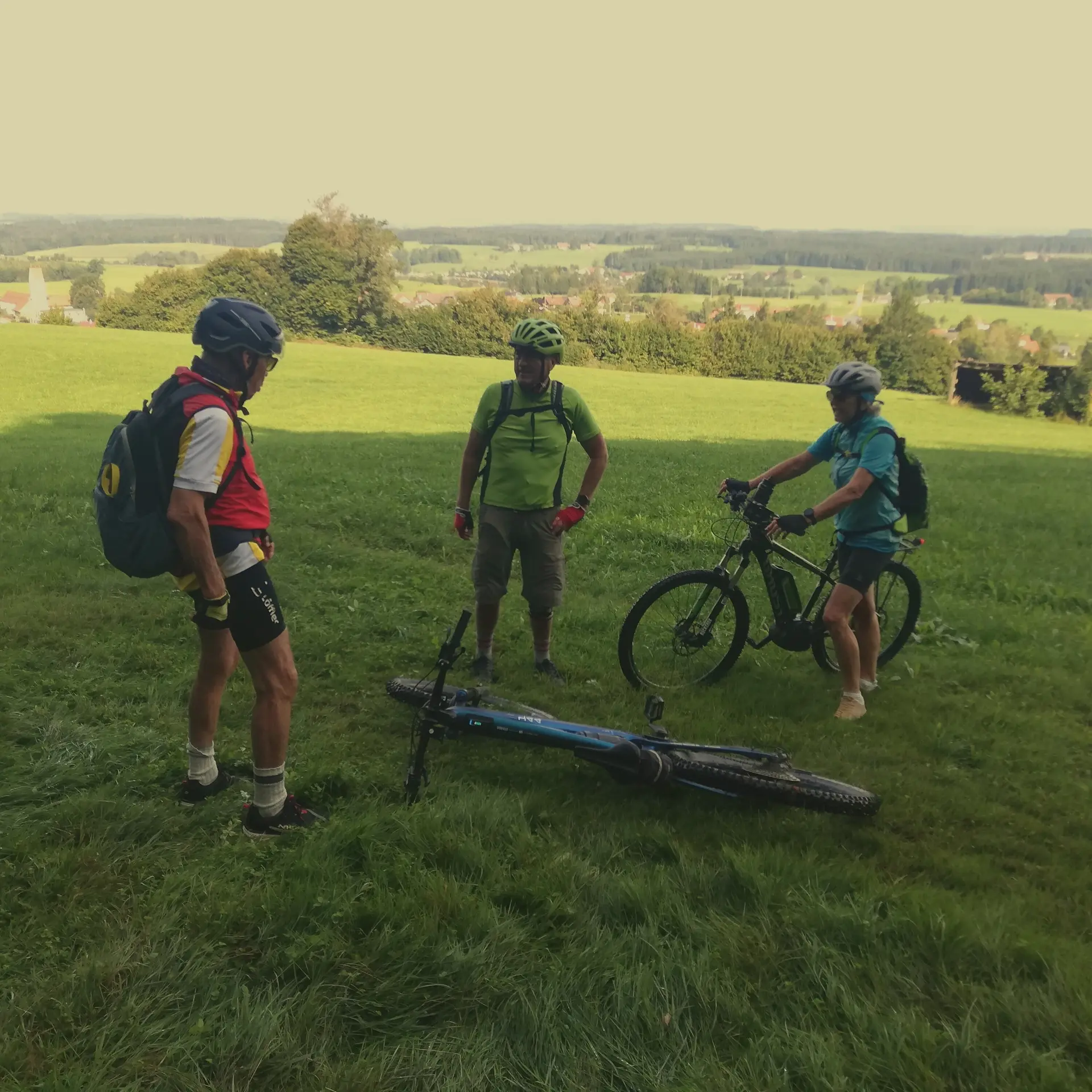 2025-08-27 E Bike Tour Rund um Argenbühl | © Copyright: DAV Sektion Isny