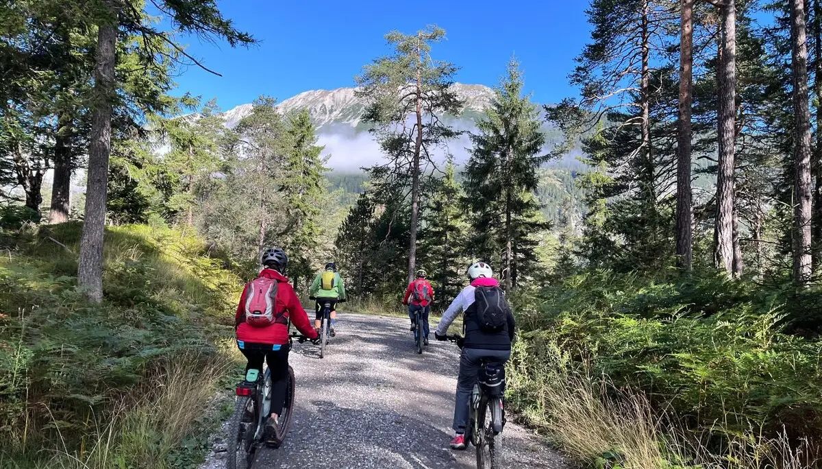 2025-09-07 E-Biketour Marienbergjoch | © Copyright: DAV Sektion Isny