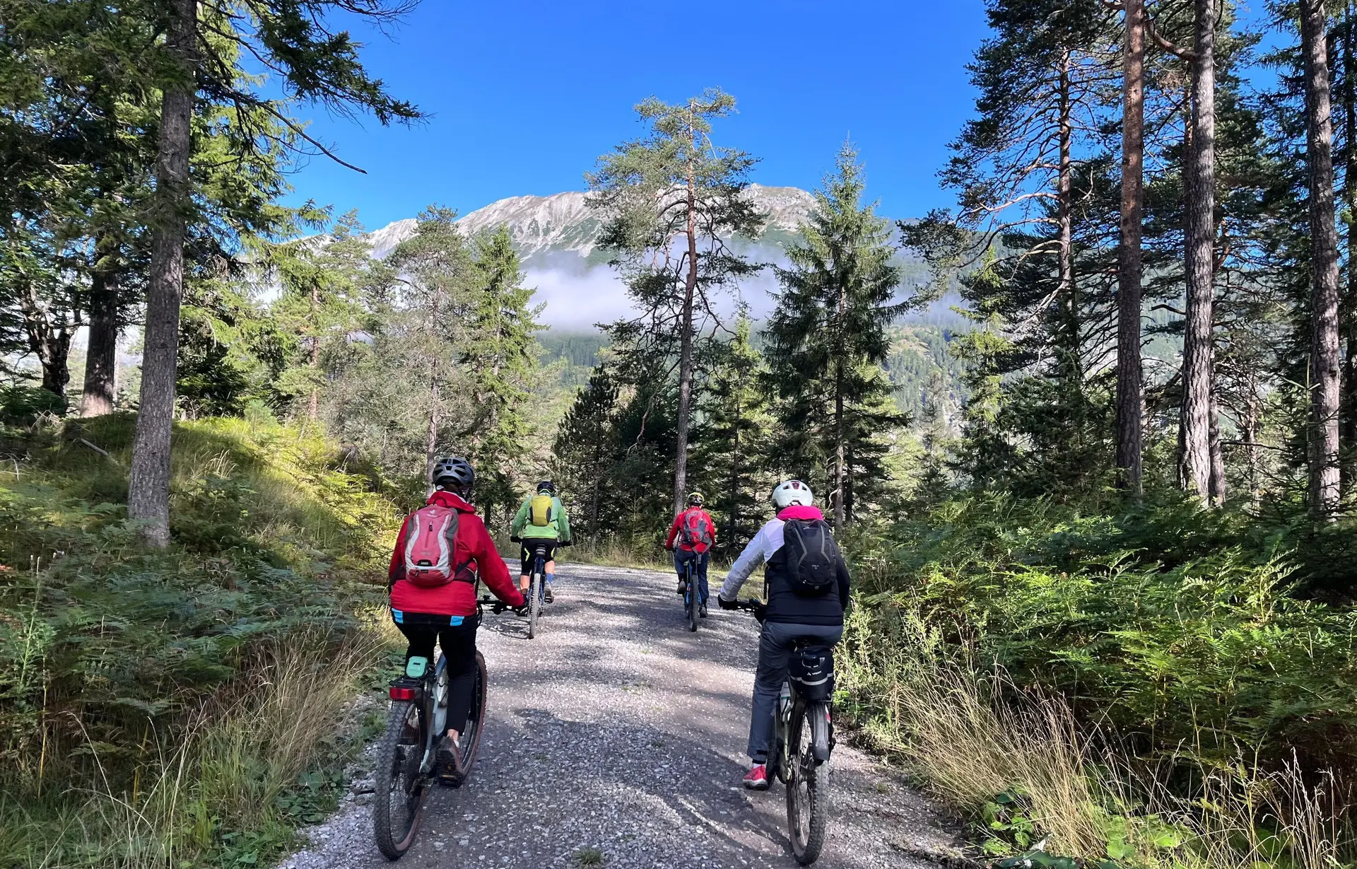 2025-09-07 E-Biketour Marienbergjoch | © Copyright: DAV Sektion Isny