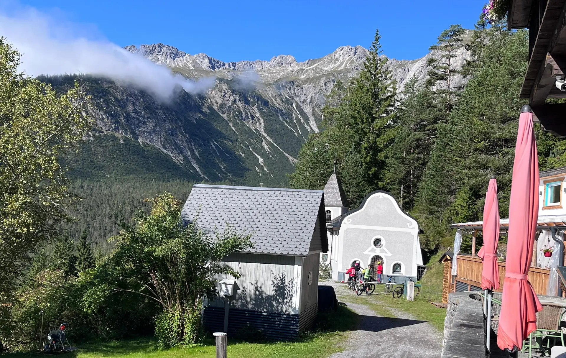 2025-09-07 E-Biketour Marienbergjoch | © Copyright: DAV Sektion Isny