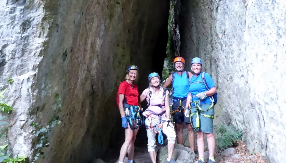 2025-09-14 Klettersteig-Woche in Arco | © Copyright: DAV Sektion Isny