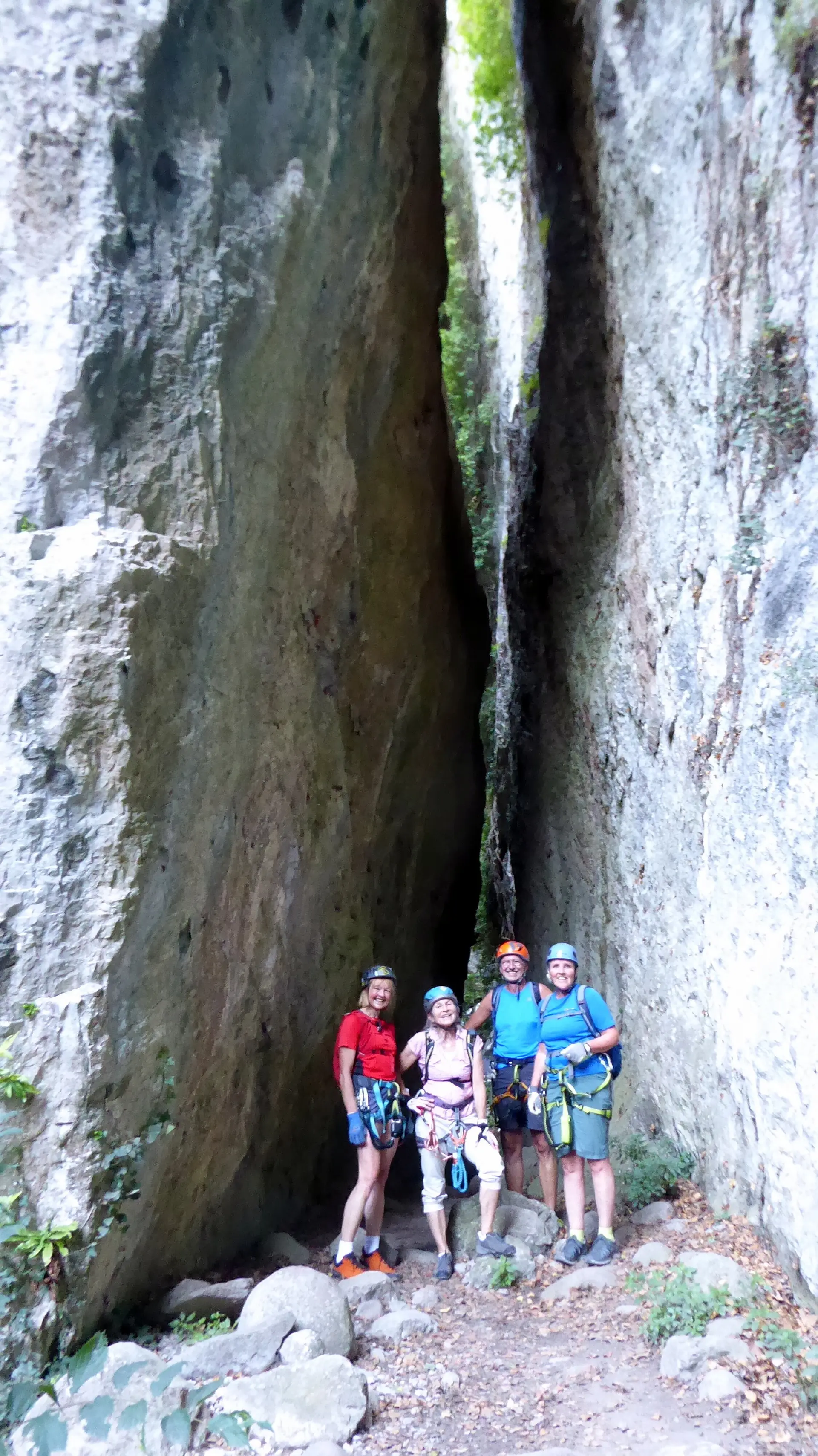 2025-09-14 Klettersteig-Woche in Arco | © Copyright: DAV Sektion Isny