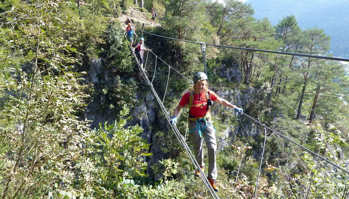 2025-09-14 Klettersteig-Woche in Arco | © Copyright: DAV Sektion Isny