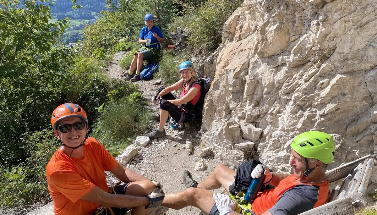 2025-09-14 Klettersteig-Woche in Arco | © Copyright: DAV Sektion Isny