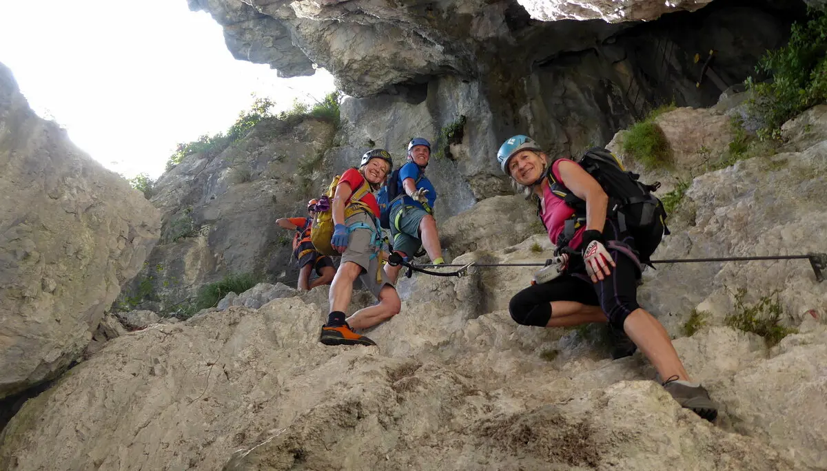 2025-09-14 Klettersteig-Woche in Arco | © Copyright: DAV Sektion Isny