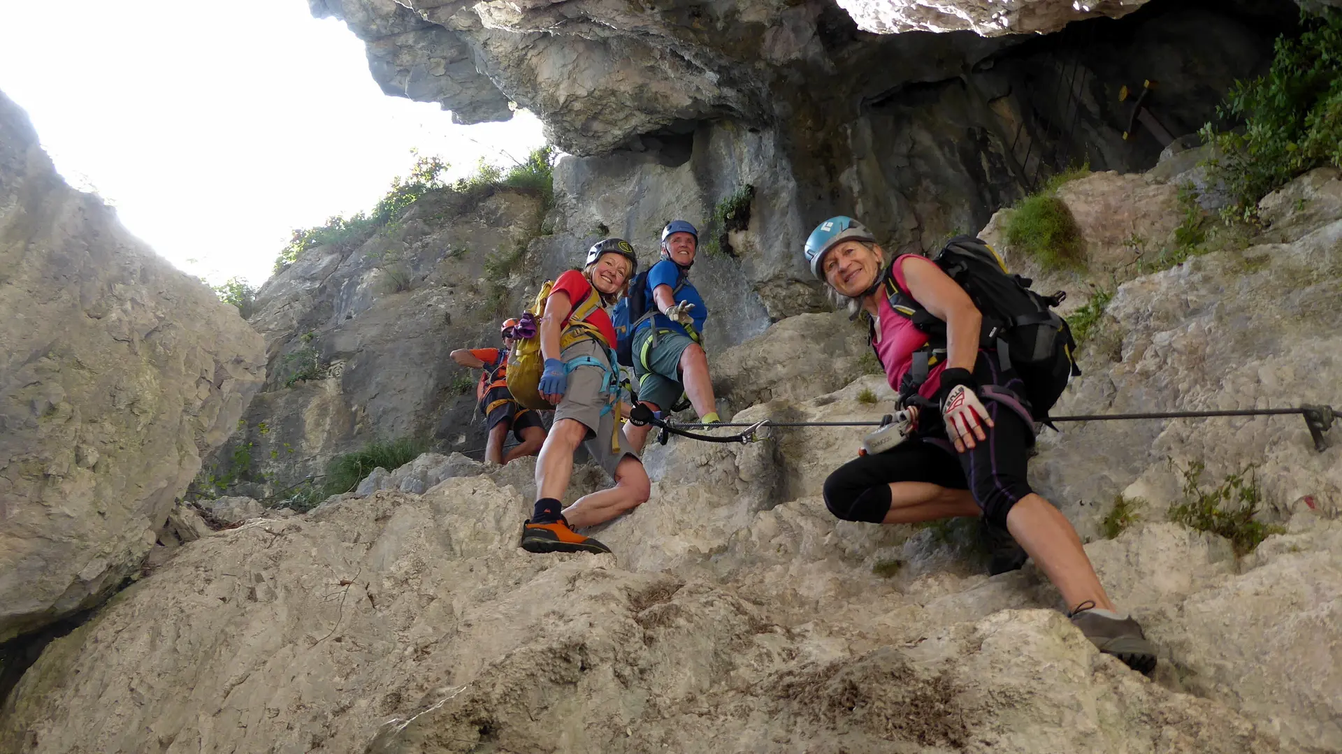 2025-09-14 Klettersteig-Woche in Arco | © Copyright: DAV Sektion Isny