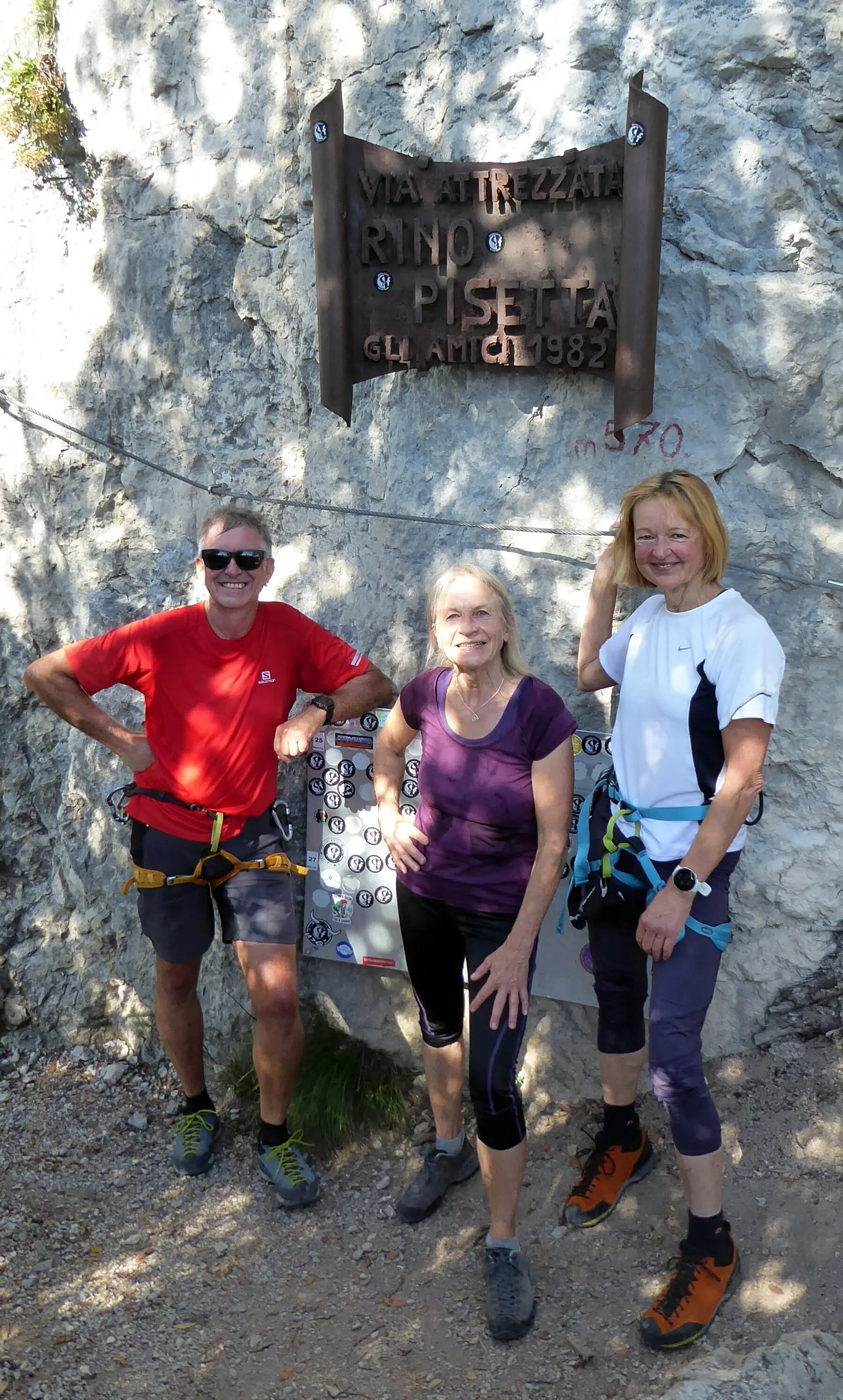 2025-09-14 Klettersteig-Woche in Arco | © Copyright: DAV Sektion Isny