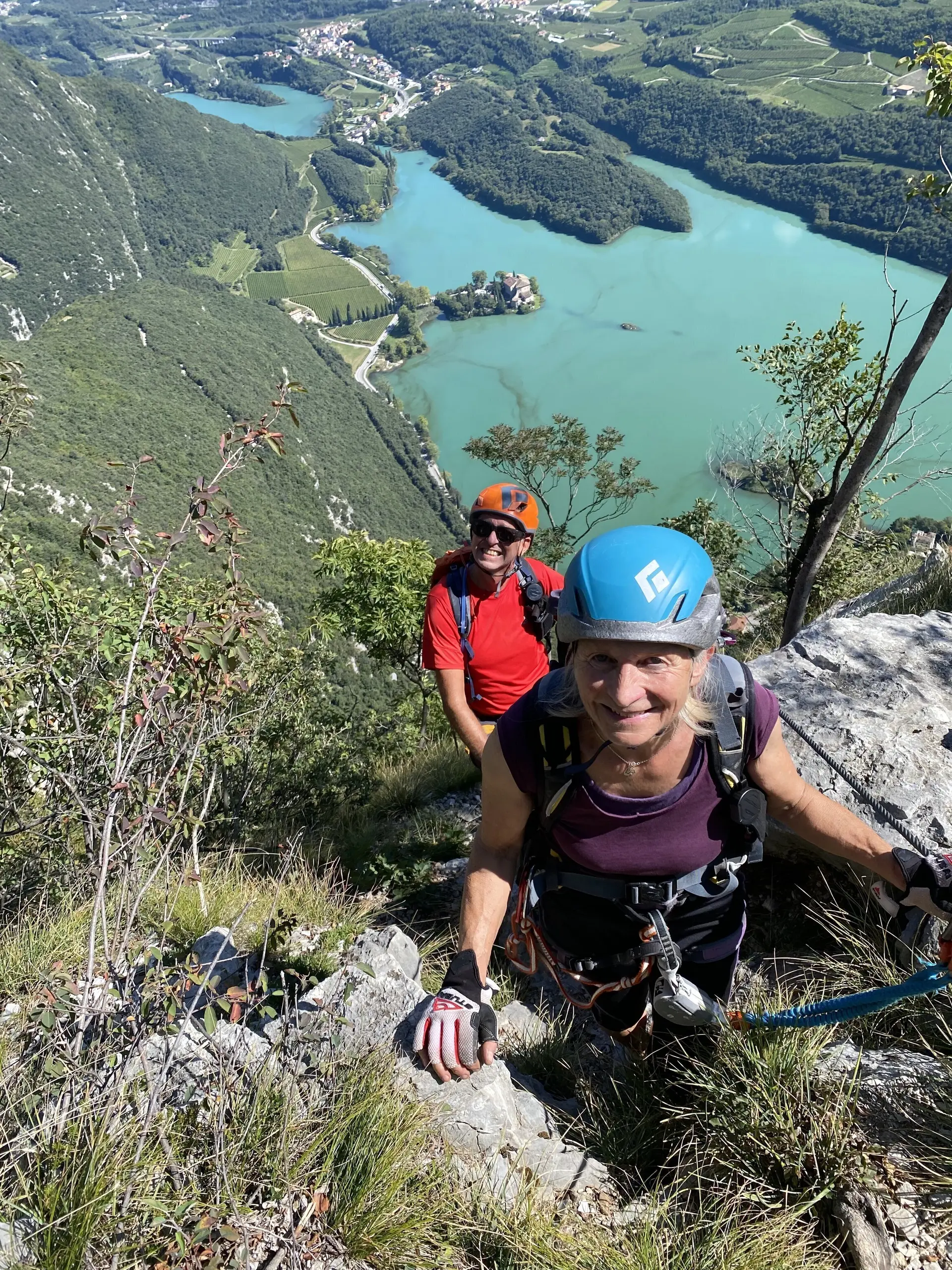 2025-09-14 Klettersteig-Woche in Arco | © Copyright: DAV Sektion Isny