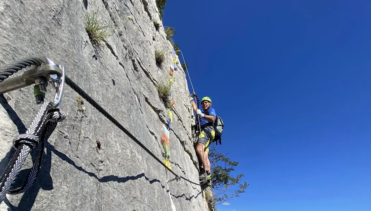 2025-09-14 Klettersteig-Woche in Arco | © Copyright: DAV Sektion Isny