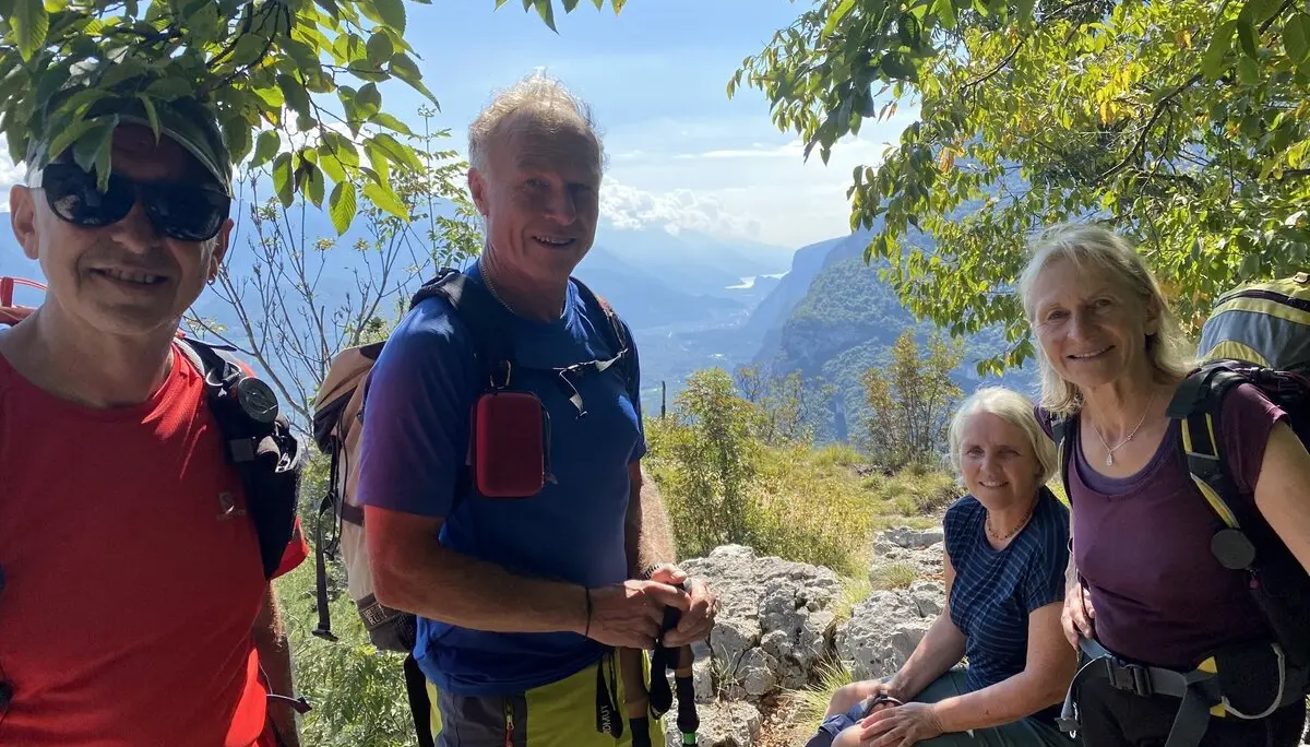 2025-09-14 Klettersteig-Woche in Arco | © Copyright: DAV Sektion Isny