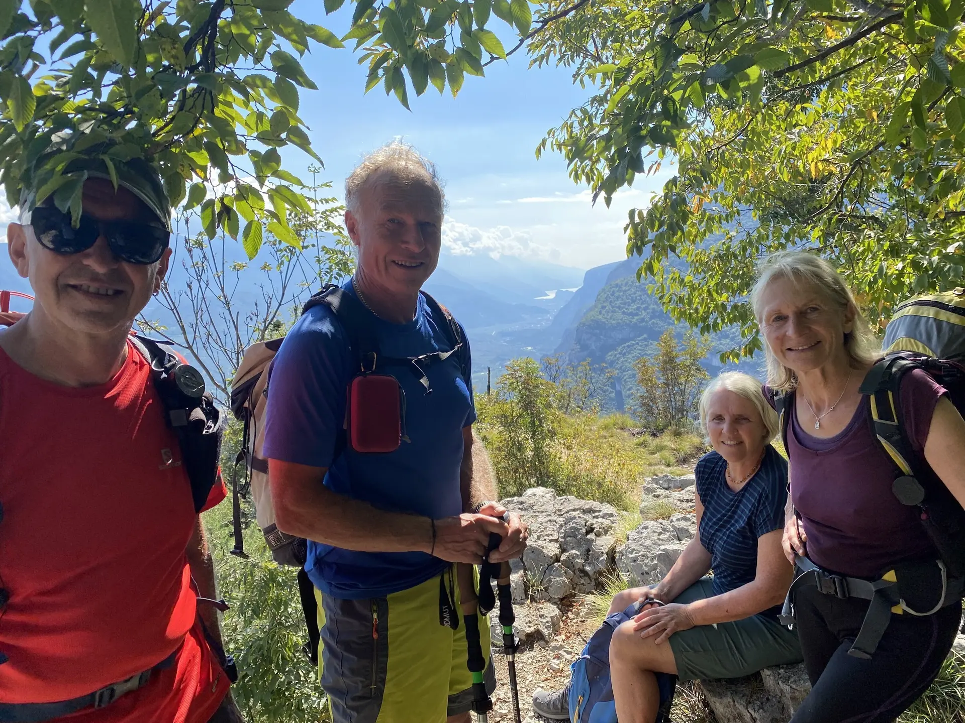 2025-09-14 Klettersteig-Woche in Arco | © Copyright: DAV Sektion Isny