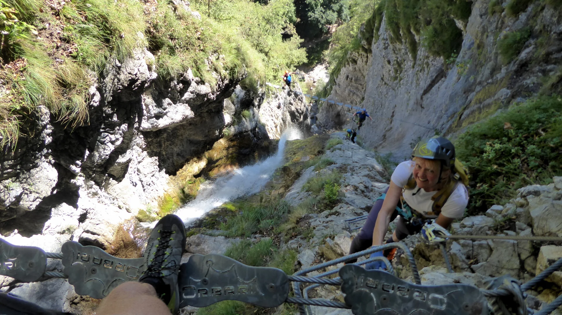 2025-09-14 Klettersteig-Woche in Arco | © Copyright: DAV Sektion Isny