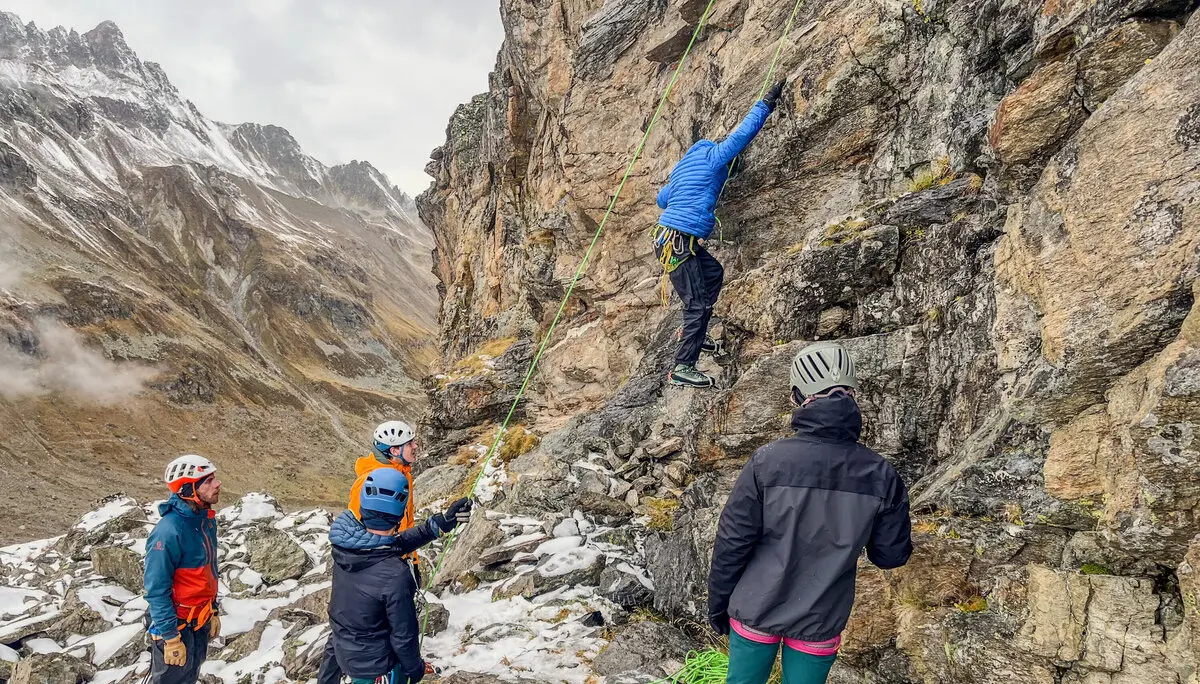 2025-09-27&28 Alpingruppe Piz Buin | © Copyright: DAV Sektion Isny