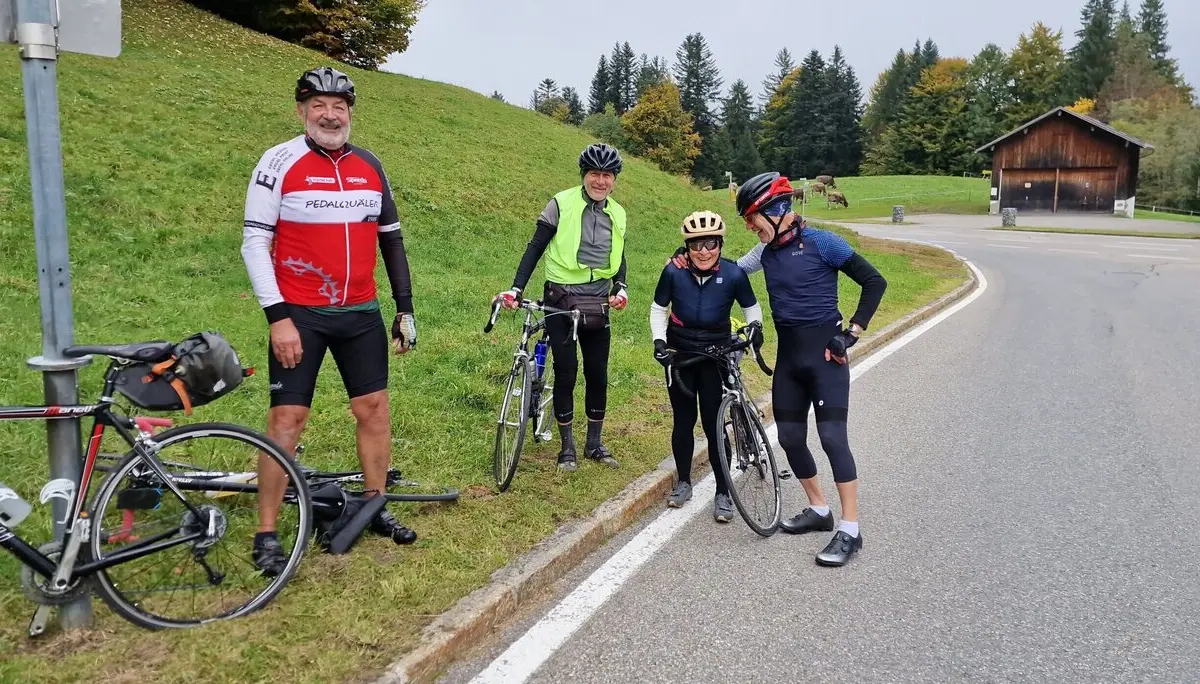 2025-10-11 Rennradtour "Rohrmoosklassiker" | © Copyright: DAV Sektion Isny