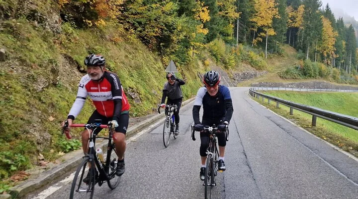 2025-10-11 Rennradtour "Rohrmoosklassiker" | © Copyright: DAV Sektion Isny