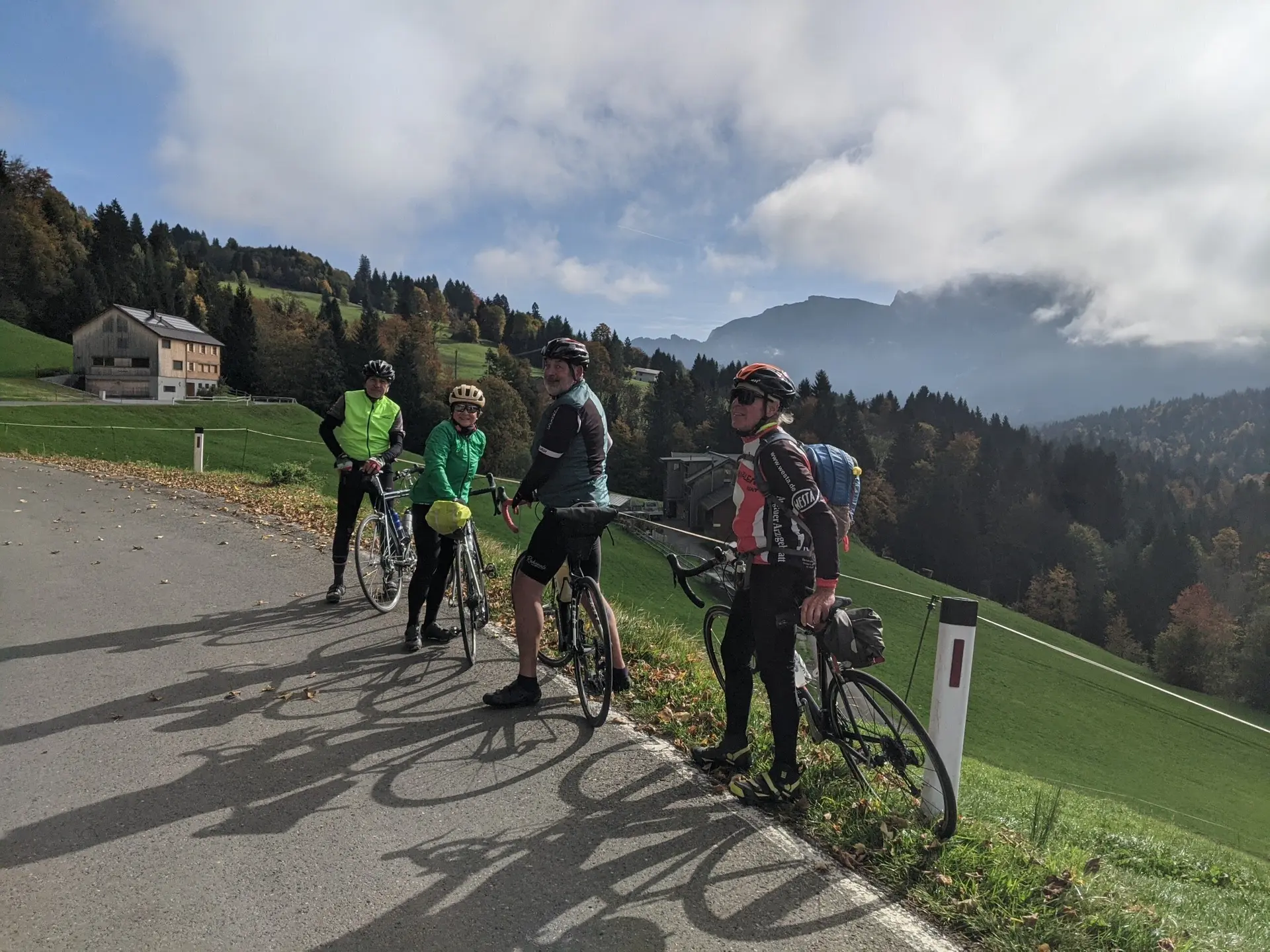 2025-10-11 Rennradtour "Rohrmoosklassiker" | © Copyright: DAV Sektion Isny