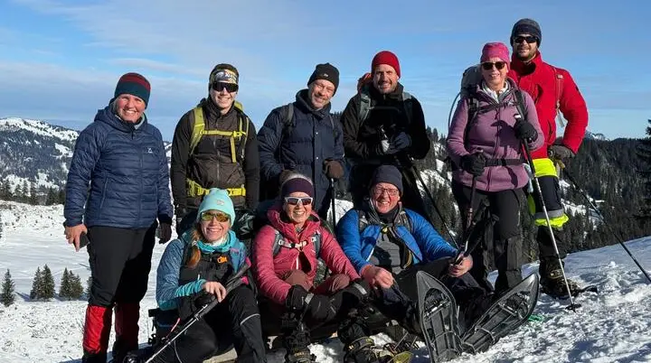 2026-01-06 LVS-Kurs für Schneeschuhgeher | © Copyright: DAV Sektion Isny