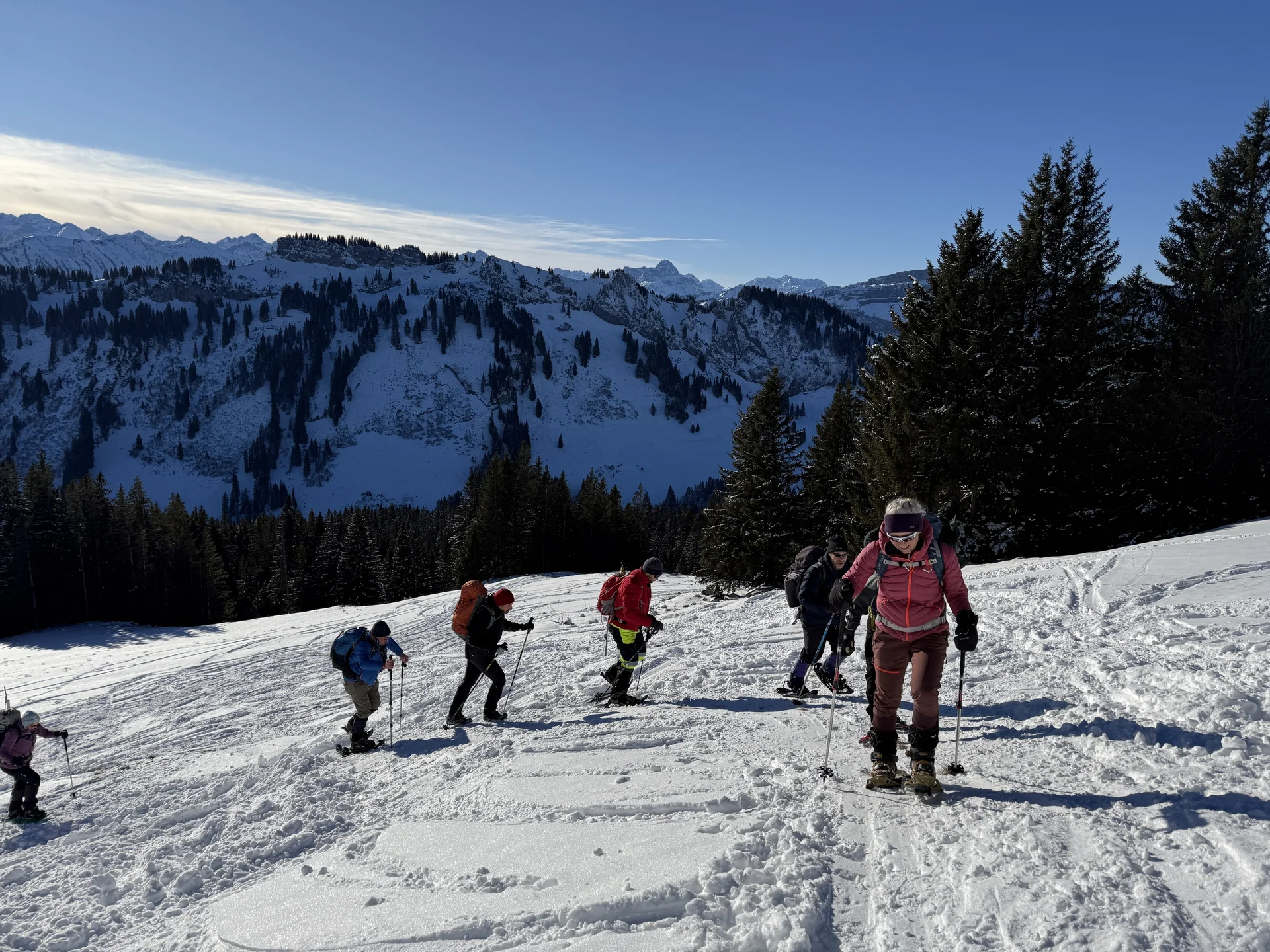 2026-01-06 LVS-Kurs für Schneeschuhgeher | © Copyright: DAV Sektion Isny